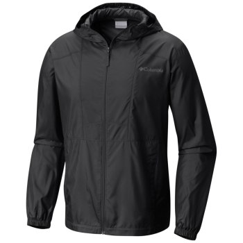 Columbia Flashback Windbreaker - Big, Chamarras Negros Para Hombre | 087136-PUS